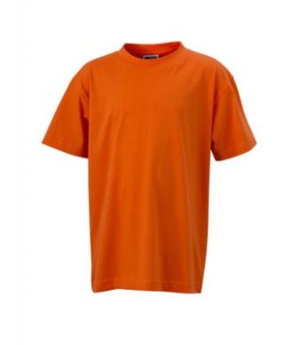 Kinder T-Shirt Junior Basic-T - dark orange