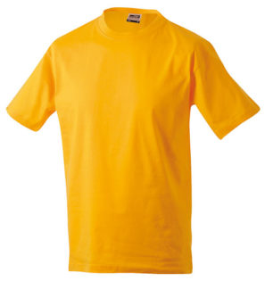 Kinder T-Shirt Junior Basic-T-Shirt US BASIC - gold yellow