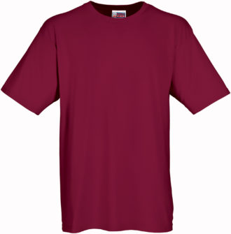 Werbeartikel T Shirt Round Medium - bordeaux