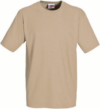 Werbeartikel T Shirt Round Medium - khaki