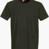 Werbeartikel T Shirt Round Medium - olivgrün