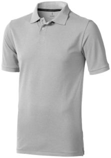 Seller Poloshirt - grau meliert