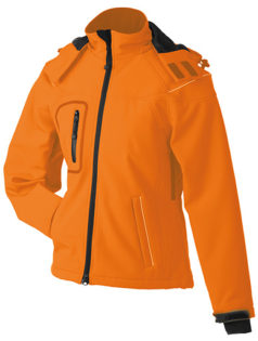 Werbeartikel Softshell Jacken Ladies Winter - orange