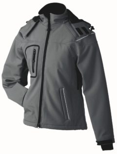 Werbeartikel Softshell Jacken Ladies Winter - carbon