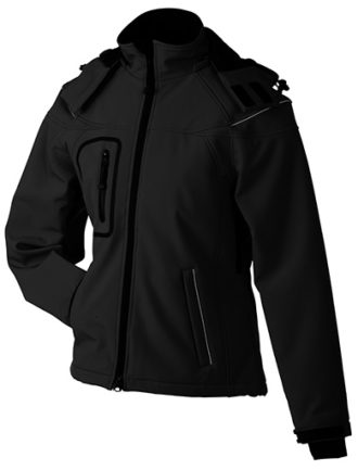 Werbeartikel Softshell Jacken Ladies Winter - black