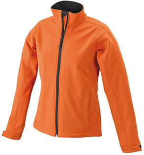 Damen Softshell JacDamen Softshell Jacke Corporate - pop orange