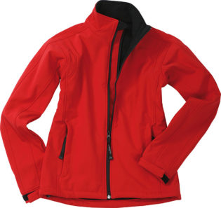 Damen Softshell Jacke Corporate - red