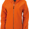 Wintersport Jacket Ladies James and Nicholson - dark orange