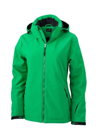 Wintersport Jacket Ladies James and Nicholson - green
