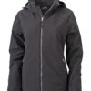 Wintersport Jacket Ladies James and Nicholson - black