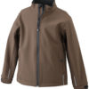 Softshelljacke Junior Corporate - brown