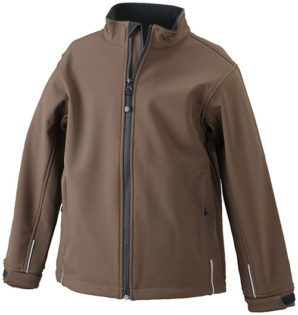 Softshelljacke Junior Corporate - brown