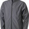 Softshelljacke Junior Corporate - carbon