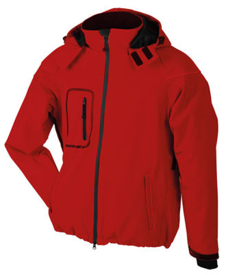 Softshelljacke Winter Jacket Men - red