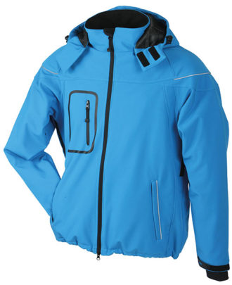 Softshelljacke Winter Jacket Men - aqua