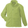 Werbeartikel Fleece Jacken James Nicholson - limegreen