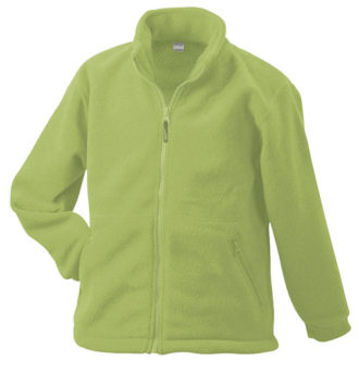 Werbeartikel Fleece Jacken James Nicholson - limegreen