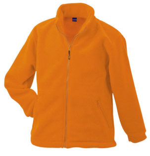 Werbeartikel Fleece Jacken James Nicholson - orange