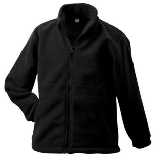 Werbeartikel Fleece Jacken James Nicholson - black