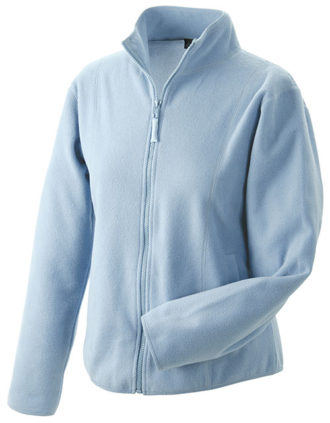 Werbeartikel Fleecejacken Damen - light blue