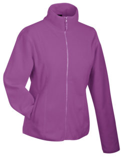 Werbeartikel Fleecejacken Damen - purple