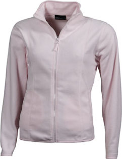 Werbeartikel Fleecejacken Damen - light pink