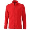 Fleecejacken Mens Basic - rot