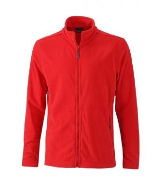 Fleecejacken Mens Basic - rot