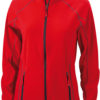 SlazengDamen Fleece Jacke Structureer Damen Fleece Jacke - red/carbon
