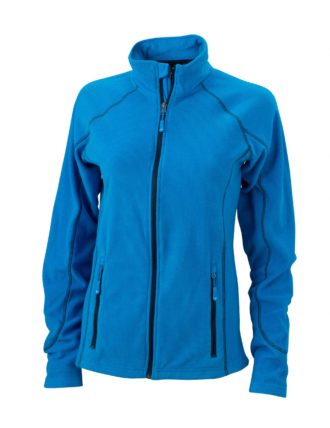 SlazengDamen Fleece Jacke Structureer Damen Fleece Jacke - aqua/navy