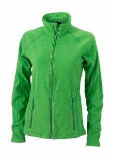 SlazengDamen Fleece Jacke Structureer Damen Fleece Jacke - green/dark green