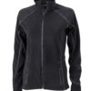 SlazengDamen Fleece Jacke Structureer Damen Fleece Jacke - black/carbon