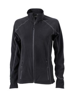 SlazengDamen Fleece Jacke Structureer Damen Fleece Jacke - black/carbon