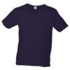 T-Shirt Slim Fit Men mit V-Ausschnitt - aubergine