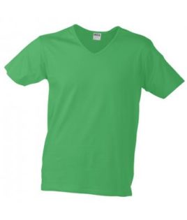 T-Shirt Slim Fit Men mit V-Ausschnitt - frog