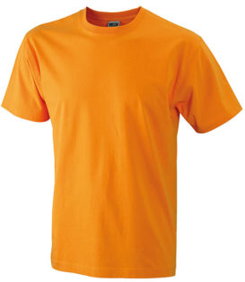 Herren-Shirt Workwear James Nicholson - orange