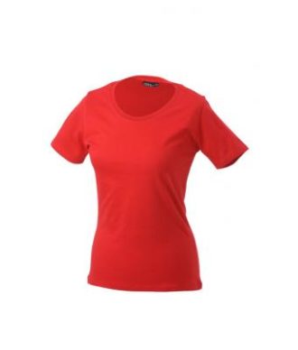 Damen Shirt Workwear - red