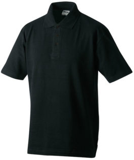 Polo-Pique Heavy - black