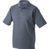 Polo-Pique Heavy - grey heather