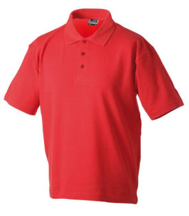 Polo-Pique Heavy - red