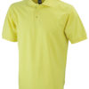 James Nicholson Poloshirt Classic - yellow