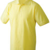 James Nicholson Poloshirt Classic - lightyellow