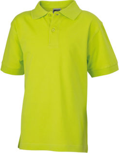 Werbeartikel Poloshirt Classic Junior - acidyellow