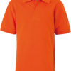 Werbeartikel Poloshirt Classic Junior - darkorange