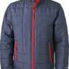 Steppjacken Herren James and Nicholson - navy/red