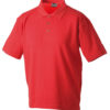 James & Nicholson Polo Pique Medium - red