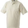 James & Nicholson Polo Pique Medium - stone