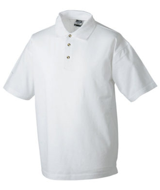 James & Nicholson Polo Pique Medium - white