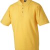 James & Nicholson Polo Pique Medium - goldyellow