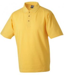 James & Nicholson Polo Pique Medium - goldyellow